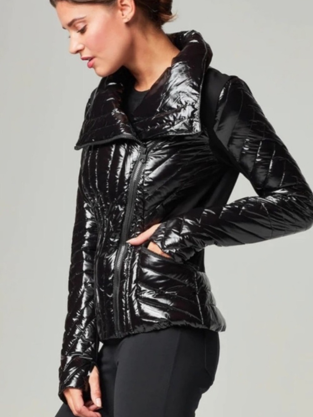 BLANC NOIR Motion Panel Down Puffer Jacket